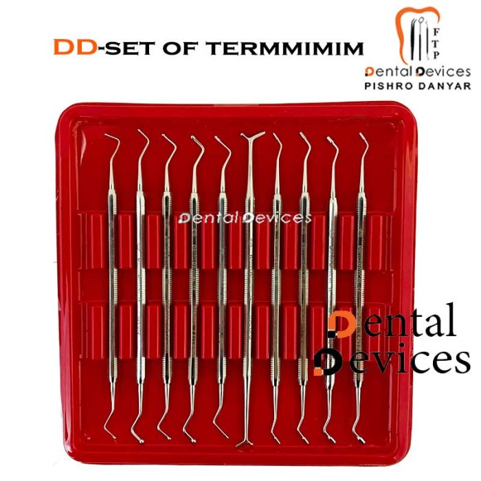 ست 10 عددی قلم ترمیمی دنتال دیوایس